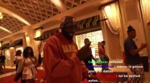 节目效果这一块😂!欧文直播接到东契奇电话乐开花:别熬夜看我